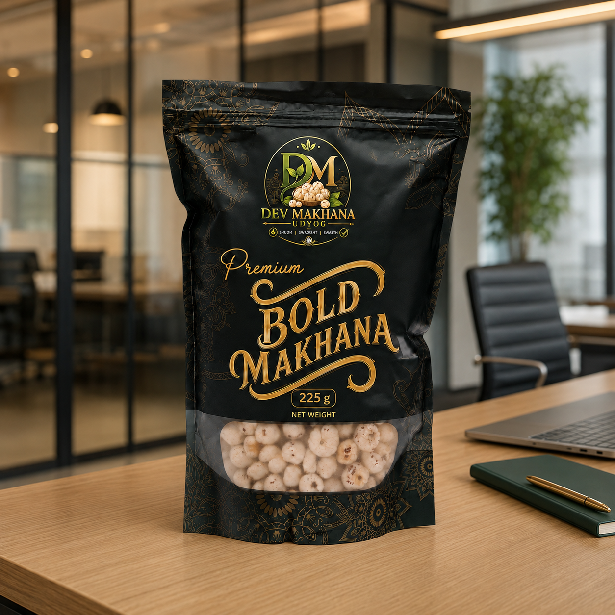 Premium Bold Makhana (225 g) 