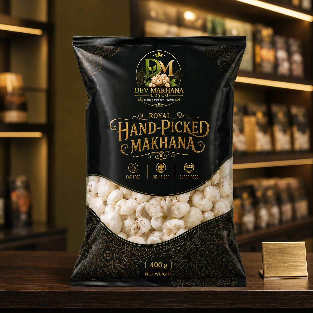 Royal Hand-Picked Makhana (400 g)