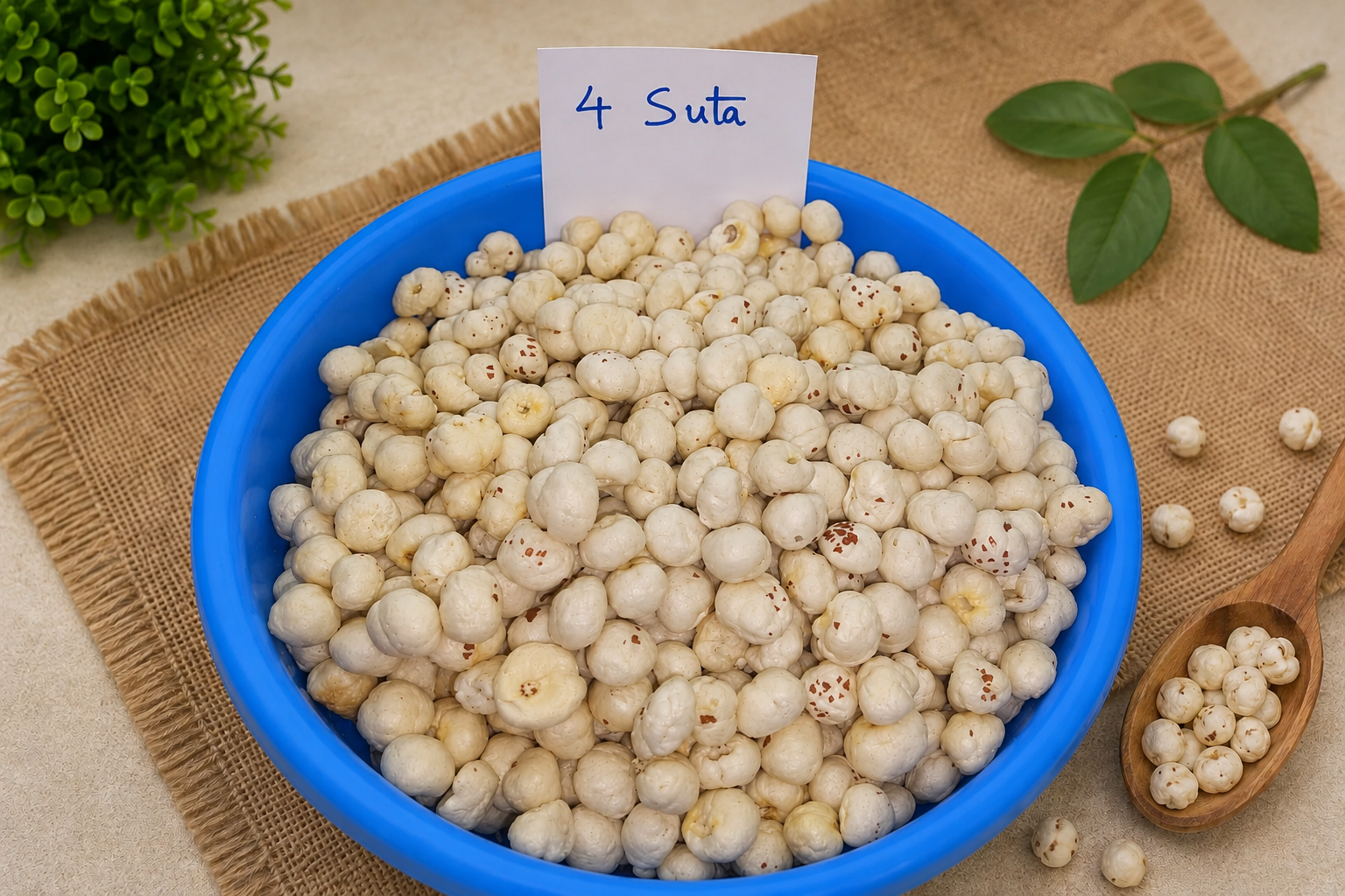 4 Suta Raw Phool Makhana